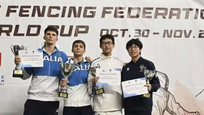 Parkview School and Universal Sports Institute Student Earns International Recognition in Fencing